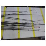 Lot of (20) Bait Caster Fishing Rods