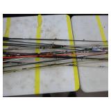 Lot of (20) Bait Caster Fishing Rods
