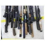Lot of (20) Bait Caster Fishing Rods