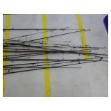 Lot of (20) Bait Caster Fishing Rods