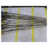 Lot of (20) Bait Caster Fishing Rods