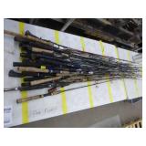 Lot of (40) Fishing Rods (need repair)