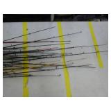 Lot of (40) Fishing Rods (need repair)