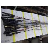 Lot of (20) Bait Caster Fishing Rods