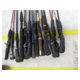 Lot of (20) Bait Caster Fishing Rods