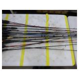 Lot of (20) Bait Caster Fishing Rods
