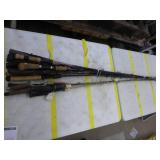 Lot of (20) Bait Caster Fishing Rods