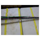 Lot of (20) Bait Caster Fishing Rods