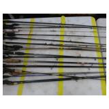 Lot of (20) Fishing Rods