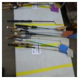 Lot of (10) Custom Made Fishing Rod Fly Swatters