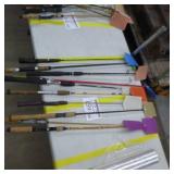 Lot of (10) Custom Made Fishing Rod Fly Swatters