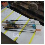 Lot of (10) Custom Made Fishing Rod Fly Swatters
