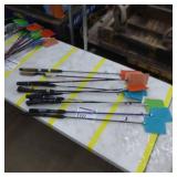 Lot of (10) Custom Made Fishing Rod Fly Swatters