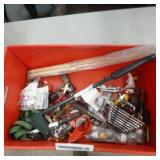 Zebco Tool Tote  with Misc. Tools and Hardware