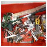 Zebco Tool Tote  with Misc. Tools and Hardware