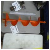 Ice Auger Bit Orange 8"D
