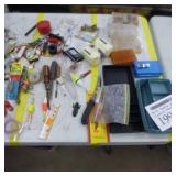 Lot of Fishing Tackle and Fishing Treasures