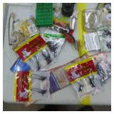 Lot of Fishing Tackle  with Jig Heads, Spinners, Rig Line Holders
