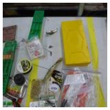 Lot of Fishing Tackle  with Jig Heads, Spinners, Rig Line Holders