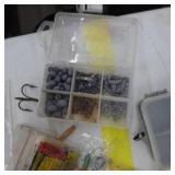 Vintage Plastic Fishing Worms and Misc. Tackle