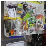 Lot of Plastic Fishing Bait Lures