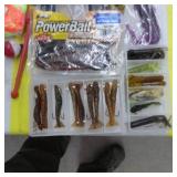 Lot of Plastic Fishing Bait Lures