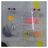 Lot of Fishing Tackle  with Spoons, Jigs, Crank Baits, Plastic Bait