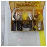 Lot of Fishing Tackle  with Jigs, Sinkers
