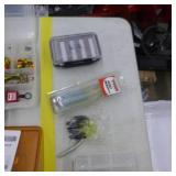 Lot of Fishing Tackle  with Jigs, Spoons, Spinners