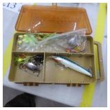 Lot of Fishing Tackle  with Jigs, Spoons, Spinners