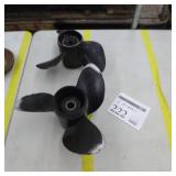 Lot of (2) Fishing Motor Propellers