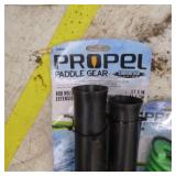 Anchor and Boat Accessories (in original packaging)  with Paddle Gear, Trolling Motor Switch, Trailer Wiring Kit, Adjustable Clamp On Rod Holder, Scupper Stoppers, and more