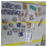 Lot of Fishing Tackle  with Jigs, Hooks, Weights