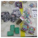 Lot of Fishing Tackle  with Jigs, Hooks, Weights