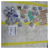 Lot of Fishing Tackle  with Jigs, Hooks, Weights