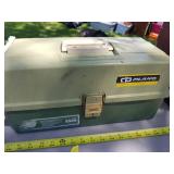 Lot of (3) Plastic Fishing Tackle Boxes