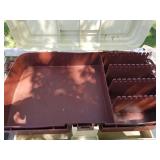 Lot of (3) Plastic Fishing Tackle Boxes
