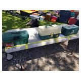 Lot of (3) Fishing Tackle Boxes
