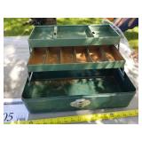 Lot of (3) Fishing Tackle Boxes
