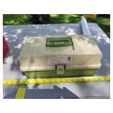 Lot of (3) Plastic Fishing Tackle Boxes