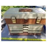 Lot of (3) Plano Plastic Fishing Tackle Boxes