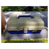 Lot of (3) Plano Plastic Fishing Tackle Boxes