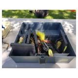 Lot of (3) Plano Plastic Fishing Tackle Boxes