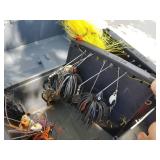 Lot of (3) Plano Plastic Fishing Tackle Boxes