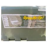 Lot of (3) Plastic Fishing Tackle Boxes