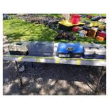 Lot of (4) Plastic Fishing Tackle Boxes