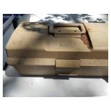 Lot of (4) Plastic Fishing Tackle Boxes