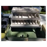 Lot of (4) Plastic Fishing Tackle Boxes