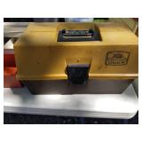 Lot of (4) Plastic Fishing Tackle Boxes