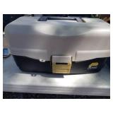 Lot of (4) Plastic Fishing Tackle Boxes